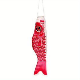 1pc, Carp Streamer, Digital Printing Carp Streamer, DIY Festival Carp, Spring Decor, Outdoor Decor, Garden Decoration (Color: Pink)